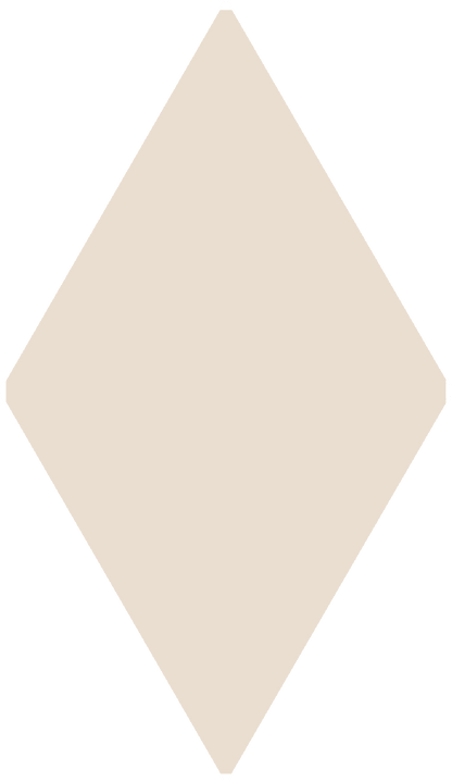 Victorian Floor Tile Diamond Colours 182 x 105mm