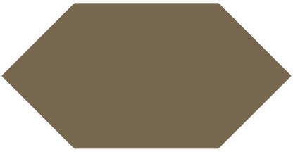 Victorian Floor Tile Hexagon Colours 151 x 75mm