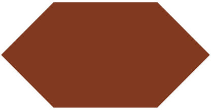 Victorian Floor Tile Hexagon Colours 151 x 75mm