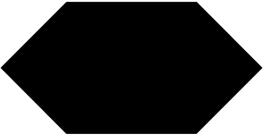 Victorian Floor Tile Hexagon Colours 151 x 75mm