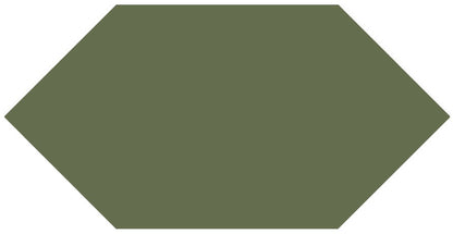 Victorian Floor Tile Hexagon Colours 151 x 75mm