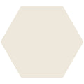 Beige victorian floor tile large hexagon with smooth matte finish and 185mm size for elegant flooring use