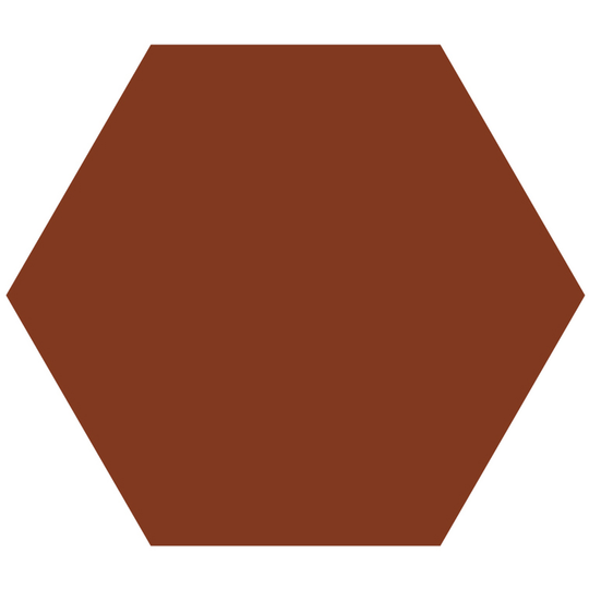 Victorian Floor Tile Large Hexagon Colours 185mm