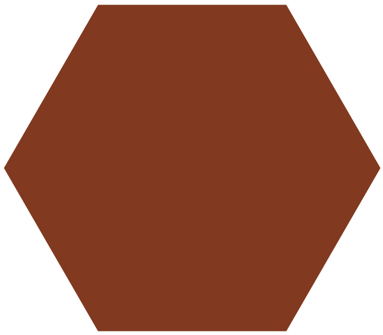 Victorian Floor Tile Large Hexagon Colours 185mm