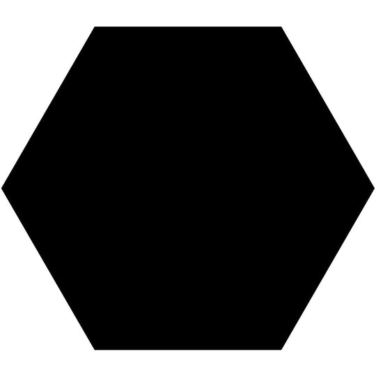 Victorian Floor Tile Large Hexagon Colours 185mm - alternate view