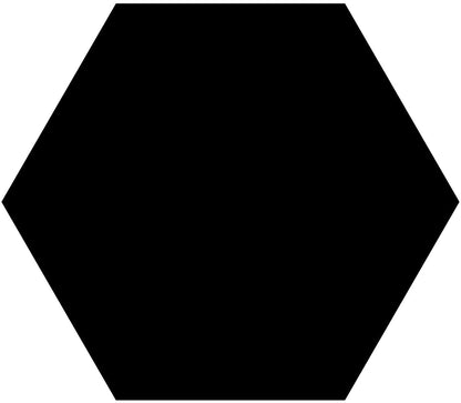 Victorian Floor Tile Large Hexagon Colours 185mm