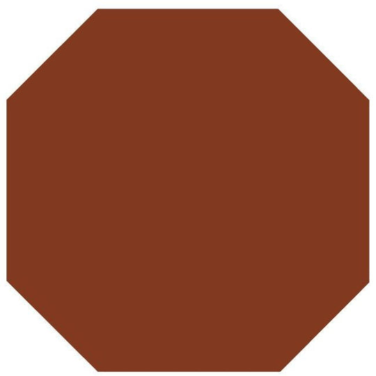 Victorian Floor Tile Octagon Colours 106 x 106mm