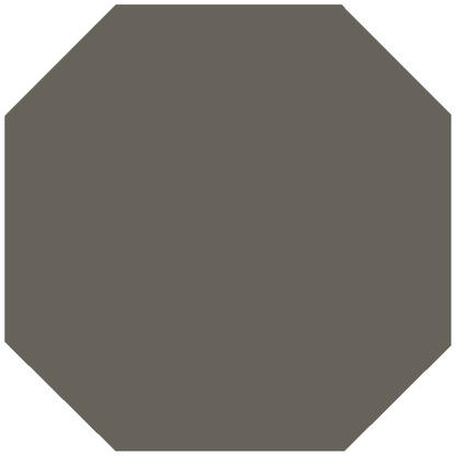 Victorian Floor Tile Octagon Colours 151 x 151mm