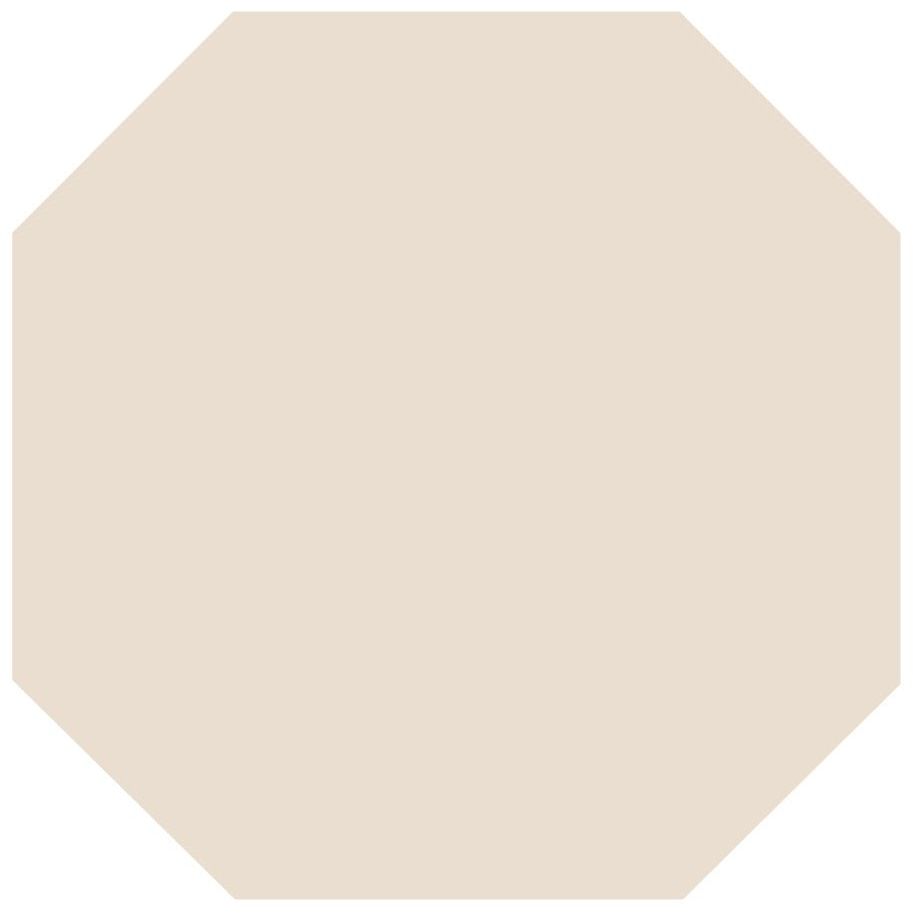 Beige Victorian floor tile octagon colour 151 x 151mm for classic flooring design and durable use