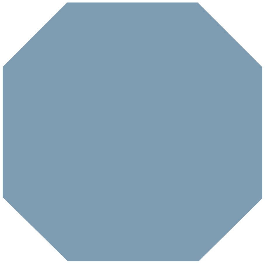 Victorian Floor Tile Octagon Colours 151 x 151mm