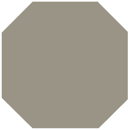 Victorian Floor Tile Octagon Colours 151 x 151mm