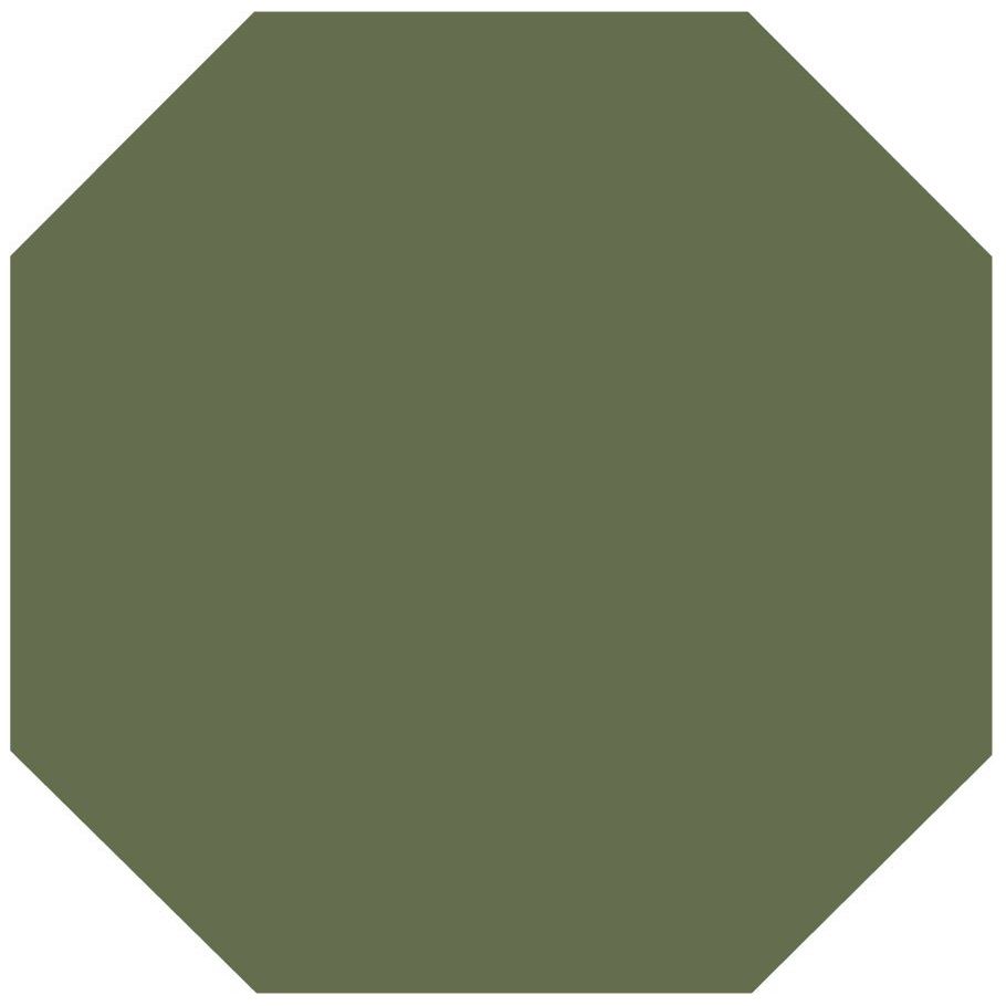Victorian floor tile octagon colours olive green ceramic tile 151 x 151mm suitable for decorative flooring