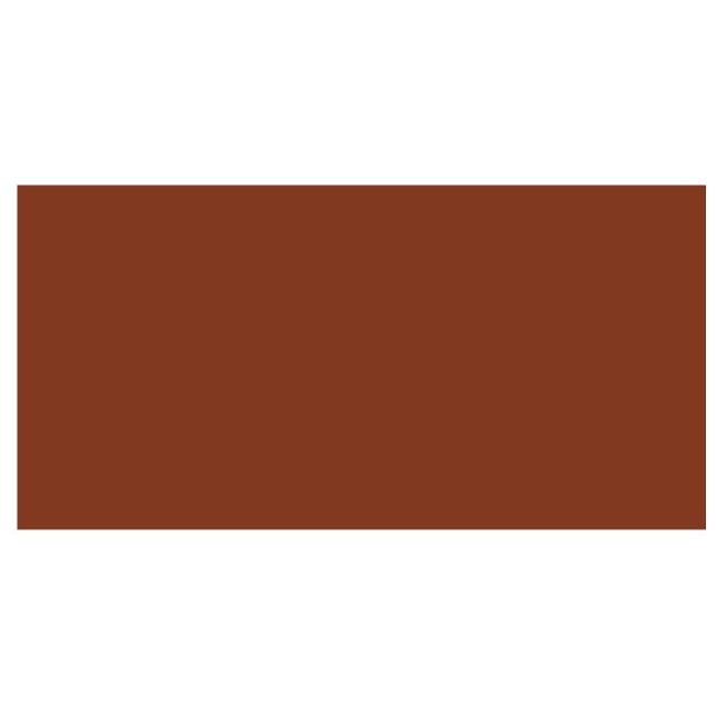 Solid brown rectangular victorian floor tile panel 106 x 53mm ideal for classic flooring designs