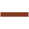 A solid brown rectangular victorian floor tile measuring 151 x 24mm for classic flooring designs