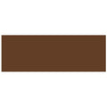 Solid brown rectangular victorian floor tile panel measuring 151 x 53mm for classic flooring designs