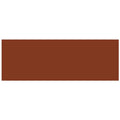 Solid brown rectangular victorian floor tile panel 151 x 53mm ideal for decorative flooring designs