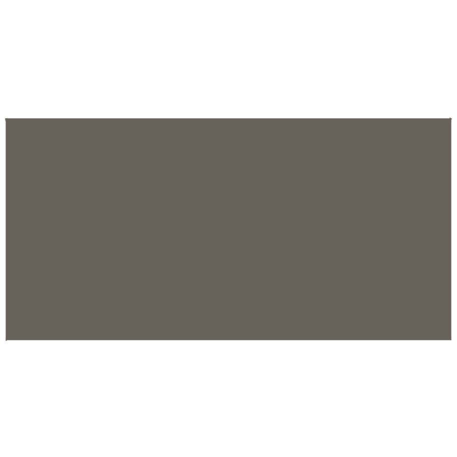 Solid gray rectangular victorian floor tile panel 151 x 75mm suitable for decorative flooring use