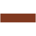 Solid brown rectangular victorian floor tile measuring 305 x 75mm suitable for flooring use