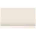 Cream-colored rectangular ceramic Victorian floor tile skirting with a smooth glossy finish measuring 148 x 98mm
