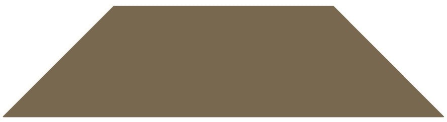 Victorian Floor Tile Trapezium Colours 149 x 36.5mm