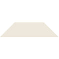 Beige triangular lampshade featuring victorian floor tile trapezium colours 149 x 36.5mm design