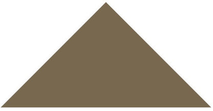Victorian Floor Tile Triangle Colours 104 x 73 x 73mm