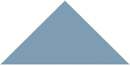 Victorian Floor Tile Triangle Colours 104 x 73 x 73mm