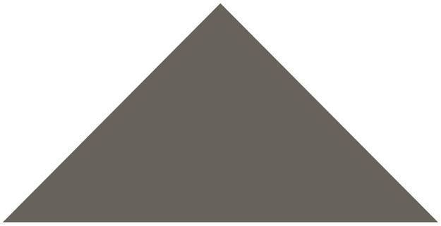Victorian Floor Tile Triangle Colours 104 x 73 x 73mm