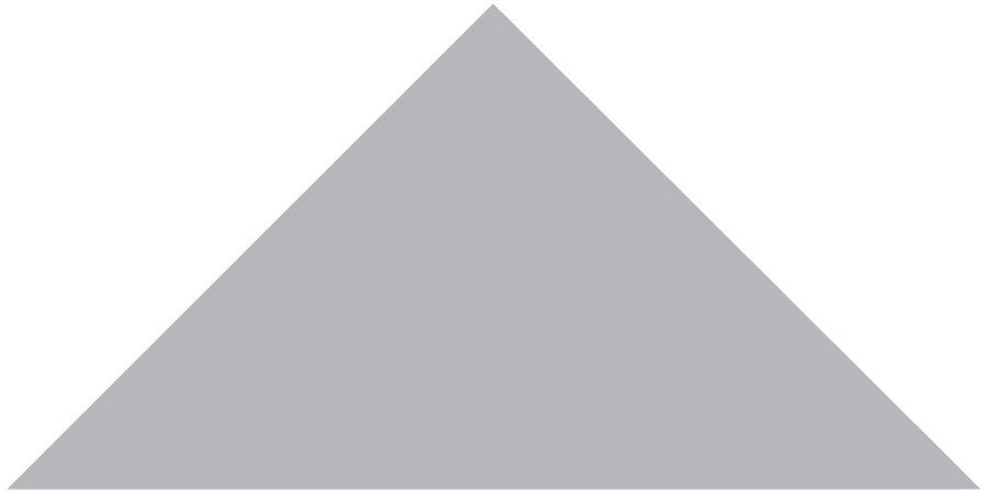 Victorian Floor Tile Triangle Colours 149 x 106 x 106mm