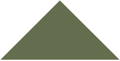 Victorian Floor Tile Triangle Colours 149 x 106 x 106mm