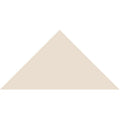 Victorian floor tile triangle beige with smooth matte finish 149 x 106 x 106mm for stylish flooring designs