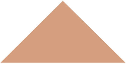 Victorian Floor Tile Triangle Colours 149 x 106 x 106mm