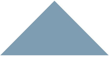 Victorian Floor Tile Triangle Colours 73 x 52 x 52mm