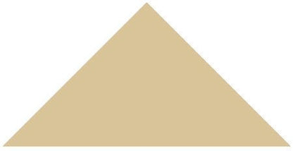 Victorian Floor Tile Triangle Colours 73 x 52 x 52mm