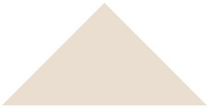 Victorian Floor Tile Triangle Colours 73 x 52 x 52mm