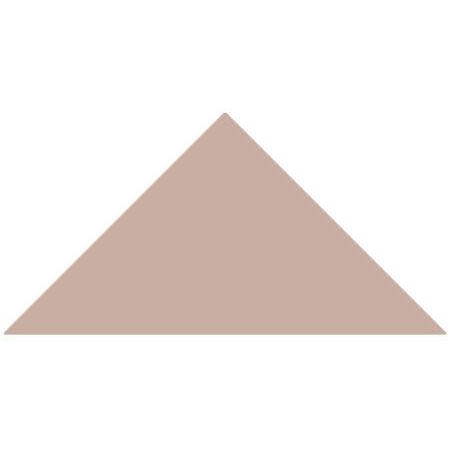 A solid matte-finished beige ceramic triangle tile from victorian floor tile triangle colours 73 x 52 x 52mm