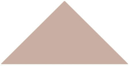 Victorian Floor Tile Triangle Colours 73 x 52 x 52mm
