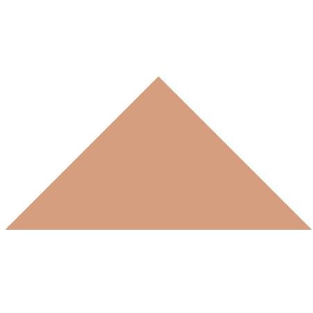 Victorian Floor Tile Triangle Colours 73 x 52 x 52mm - alternate view