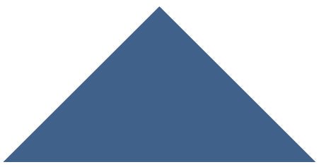 Victorian Floor Tile Triangle Colours 73 x 52 x 52mm