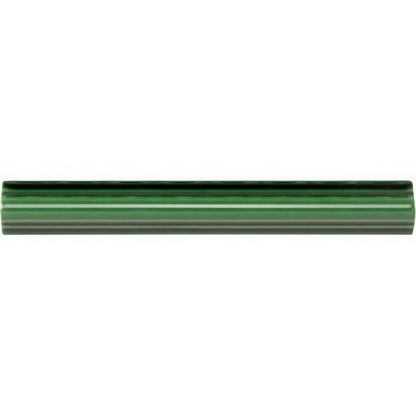 Victorian Green Astragal Moulding Ceramic Wall Tile 152x21mm