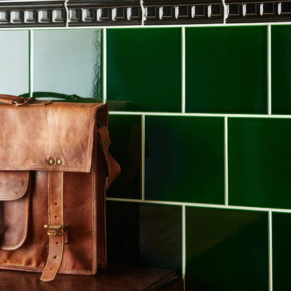 Victorian Green Field Tile