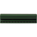 Victorian Green Hogarth Moulding Ceramic Wall Tile 152x38mm