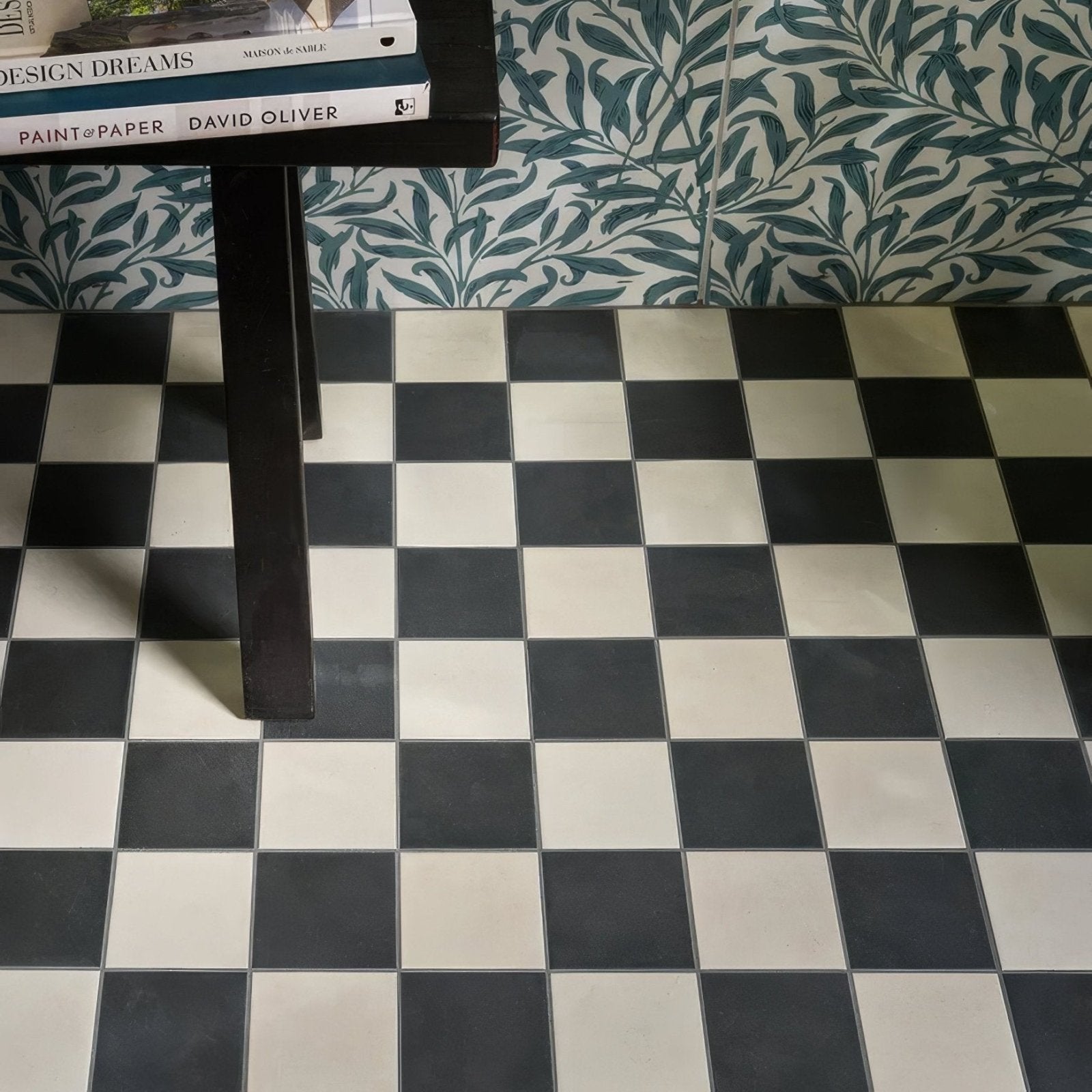 Victorian Style Porcelain Chess Mono B