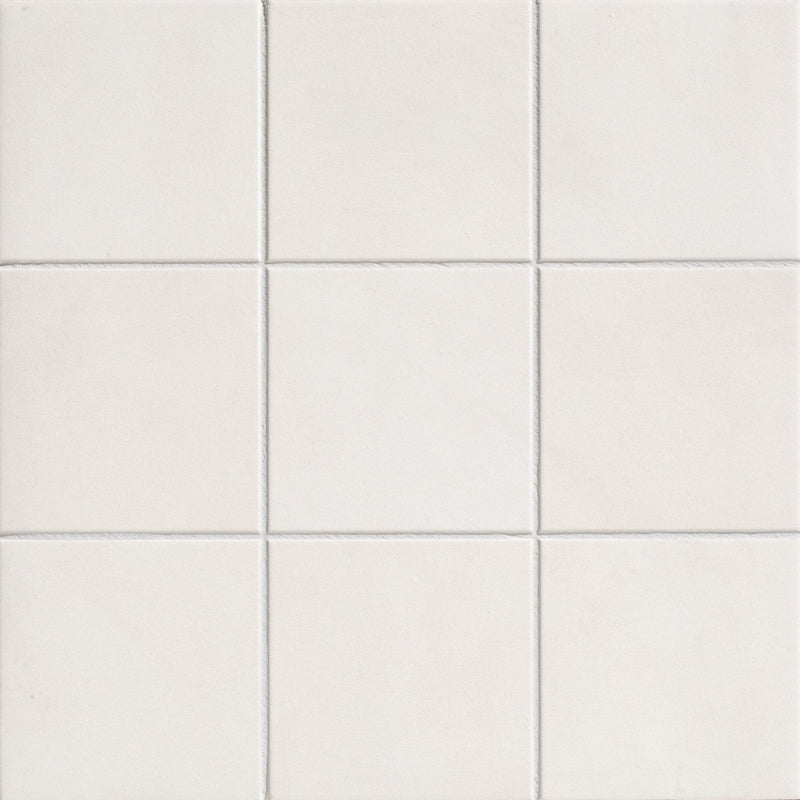 Victorian Style Porcelain Cotton White Field