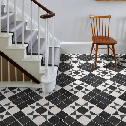 Porcelain Finchley Pattern Cotton White