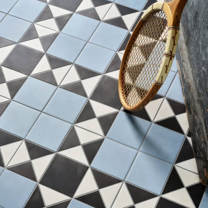 Victorian Style Porcelain Finchley Pattern Sky Blue