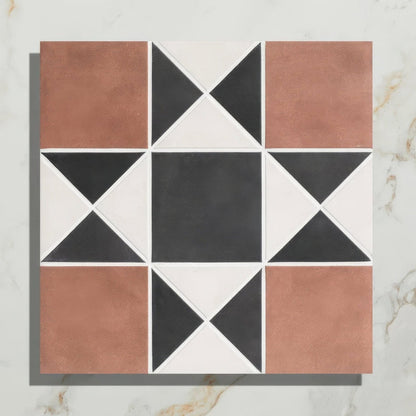 Victorian Style Porcelain Finchley Pattern Terracotta