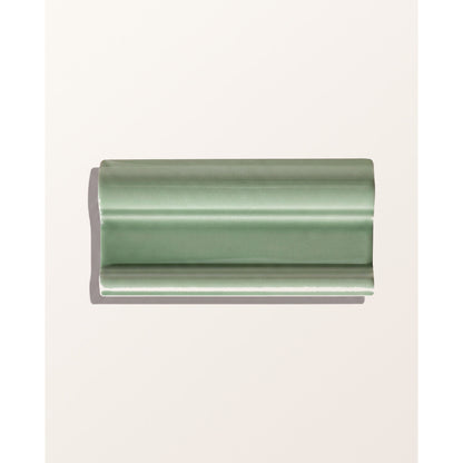 Victorian Style™ Wall Ceramic Cabbage Green Dado 7.5x15cm - thumbnail 2