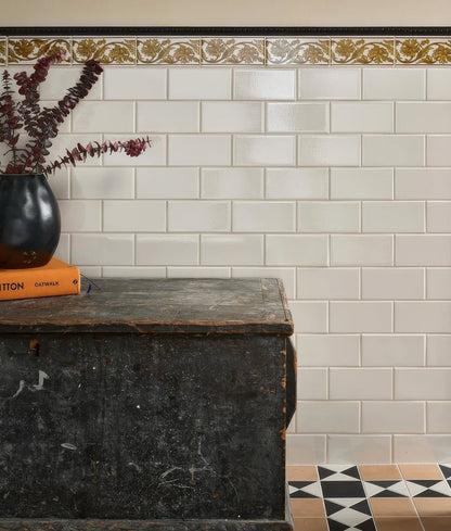 Victorian Style™ Wall Ceramic Cotton White Metro