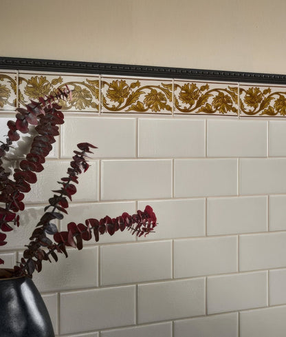 Victorian Style™ Wall Ceramic Cotton White Metro